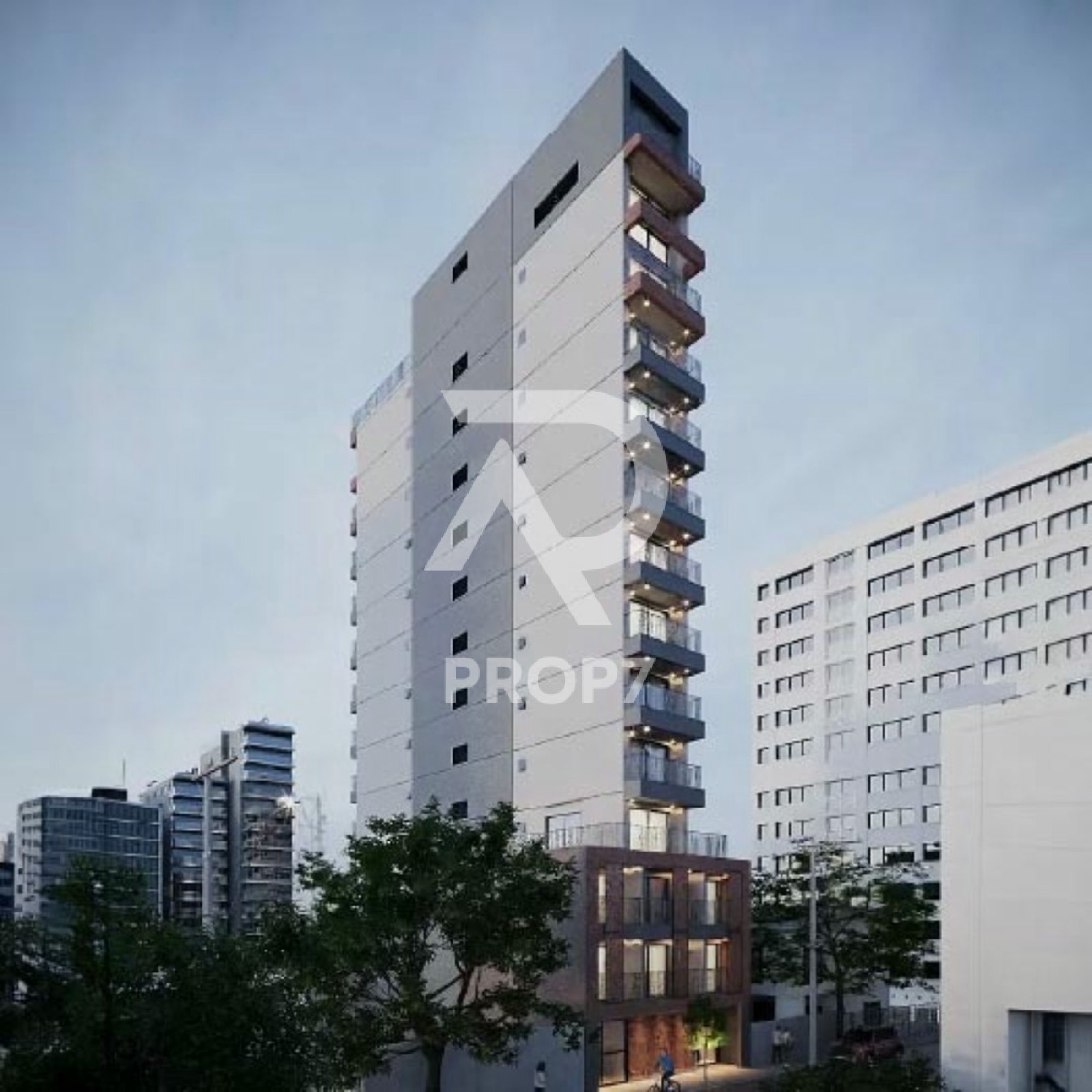 Studio 27,9 m² no Torres de Madá