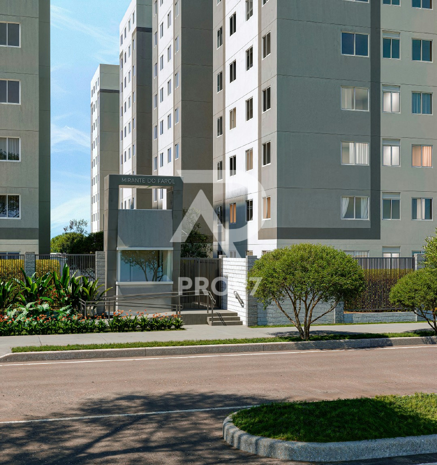Studio 35,9 m² no Mirante do Farol - Fase 1