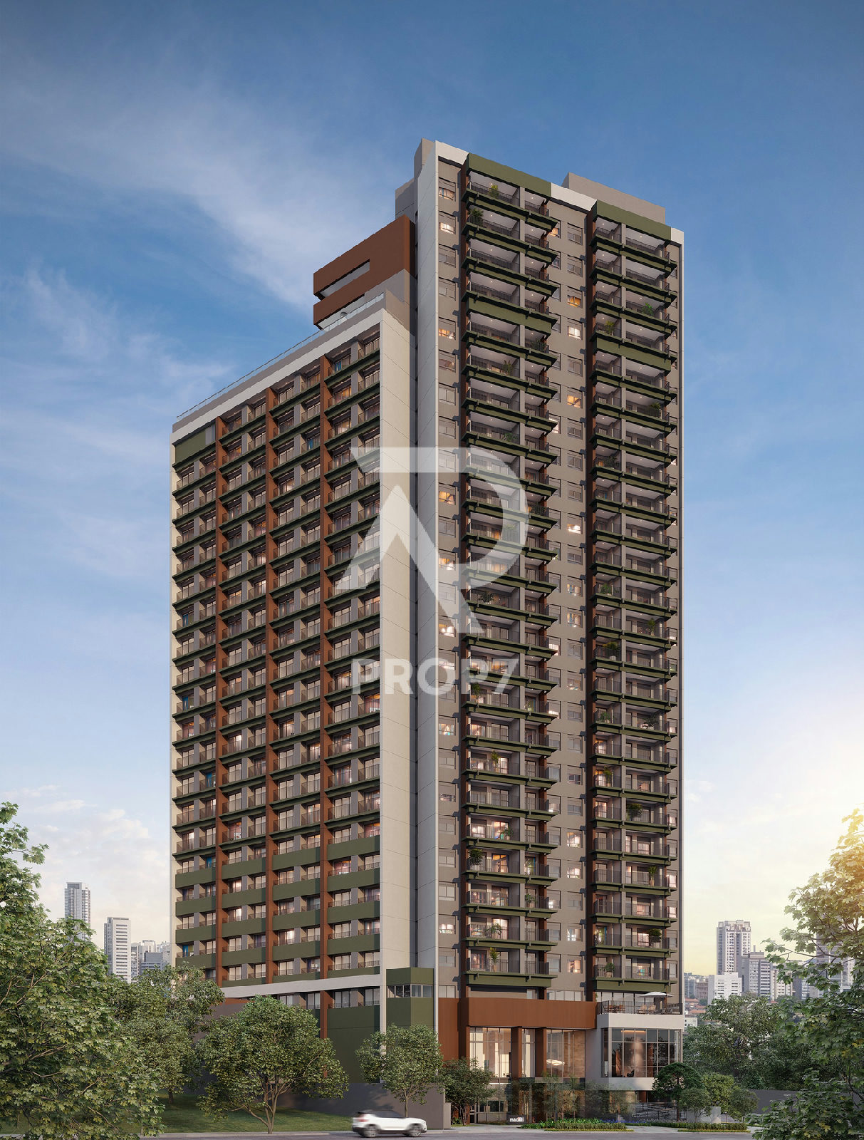 Studio 24,6 m² no Madart Vila Madalena