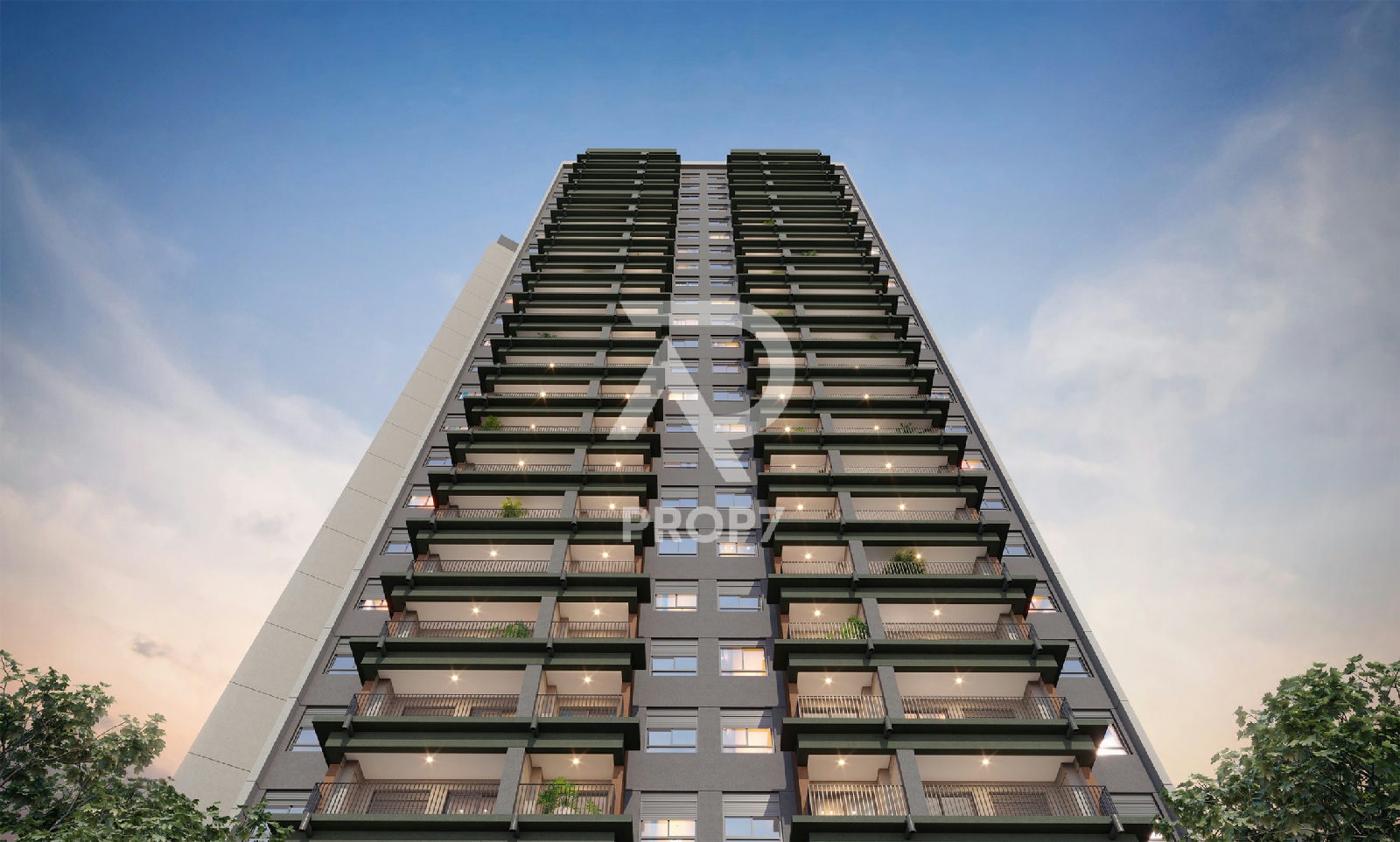 Studio 30,9 m² no Madart Vila Madalena