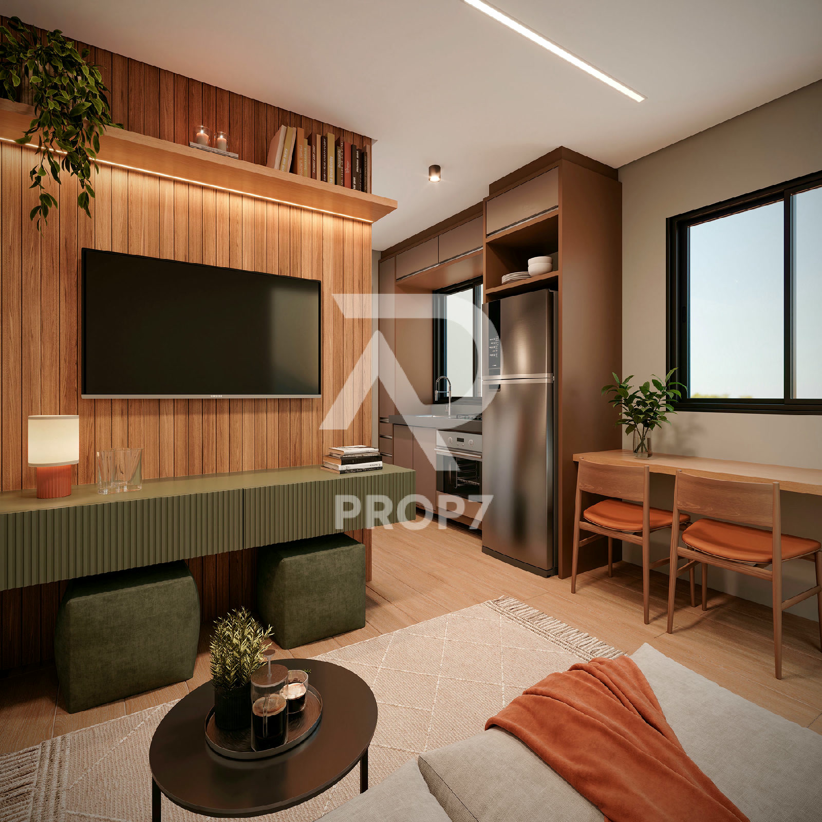 Studio 28,2 m² no Maskan Perdizes