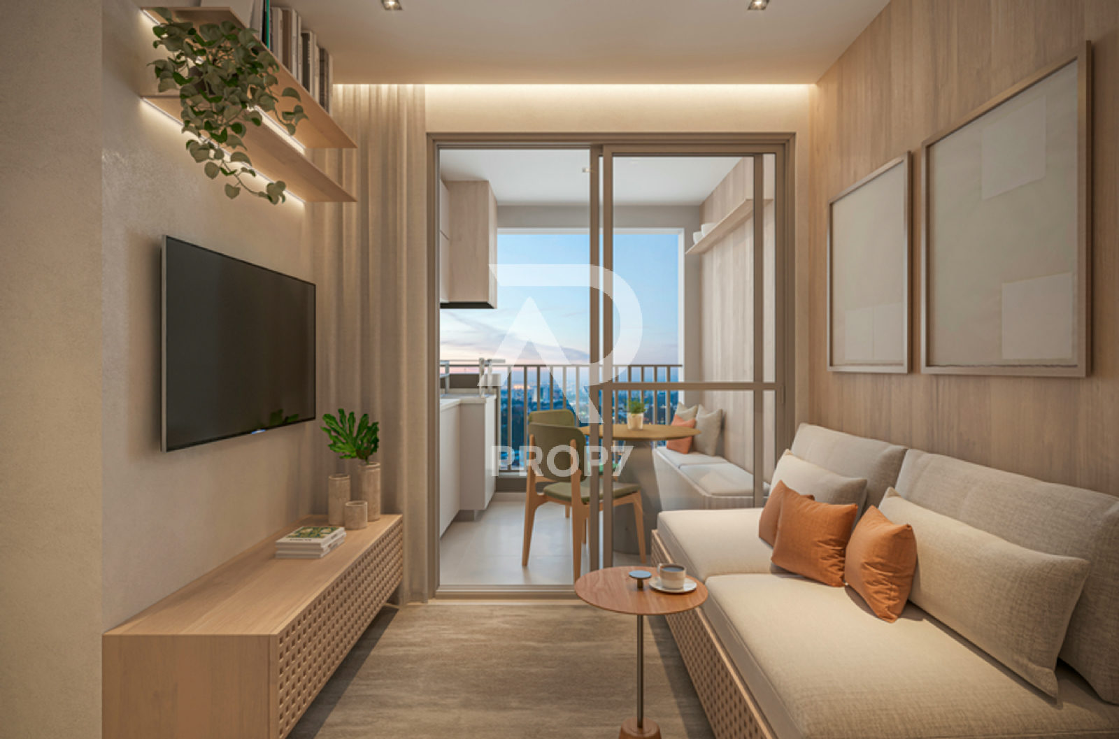 Studio 57,2 m² no Mooca Smart Spaces