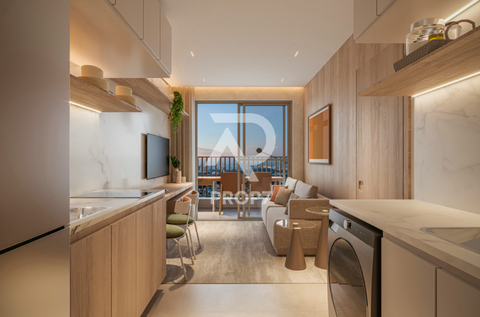 Studio 66,9 m² no Mooca Smart Spaces