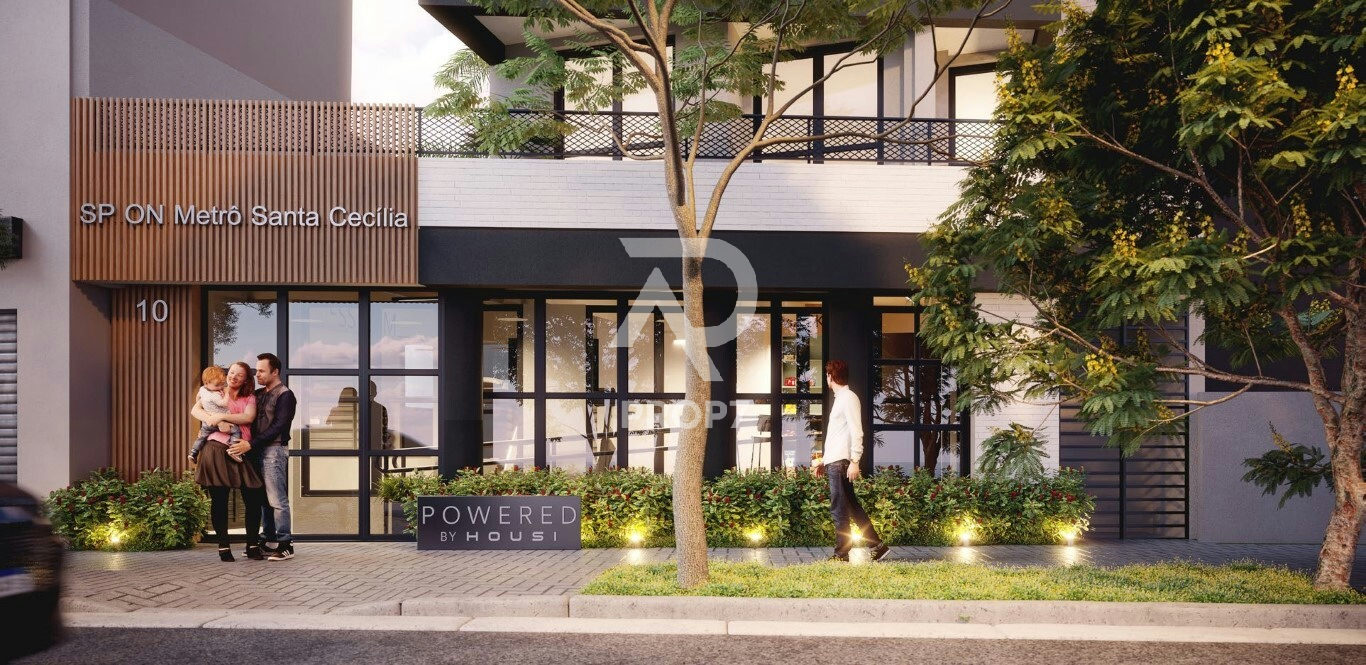 Studio 39,0 m² no SP On Santa Cecília