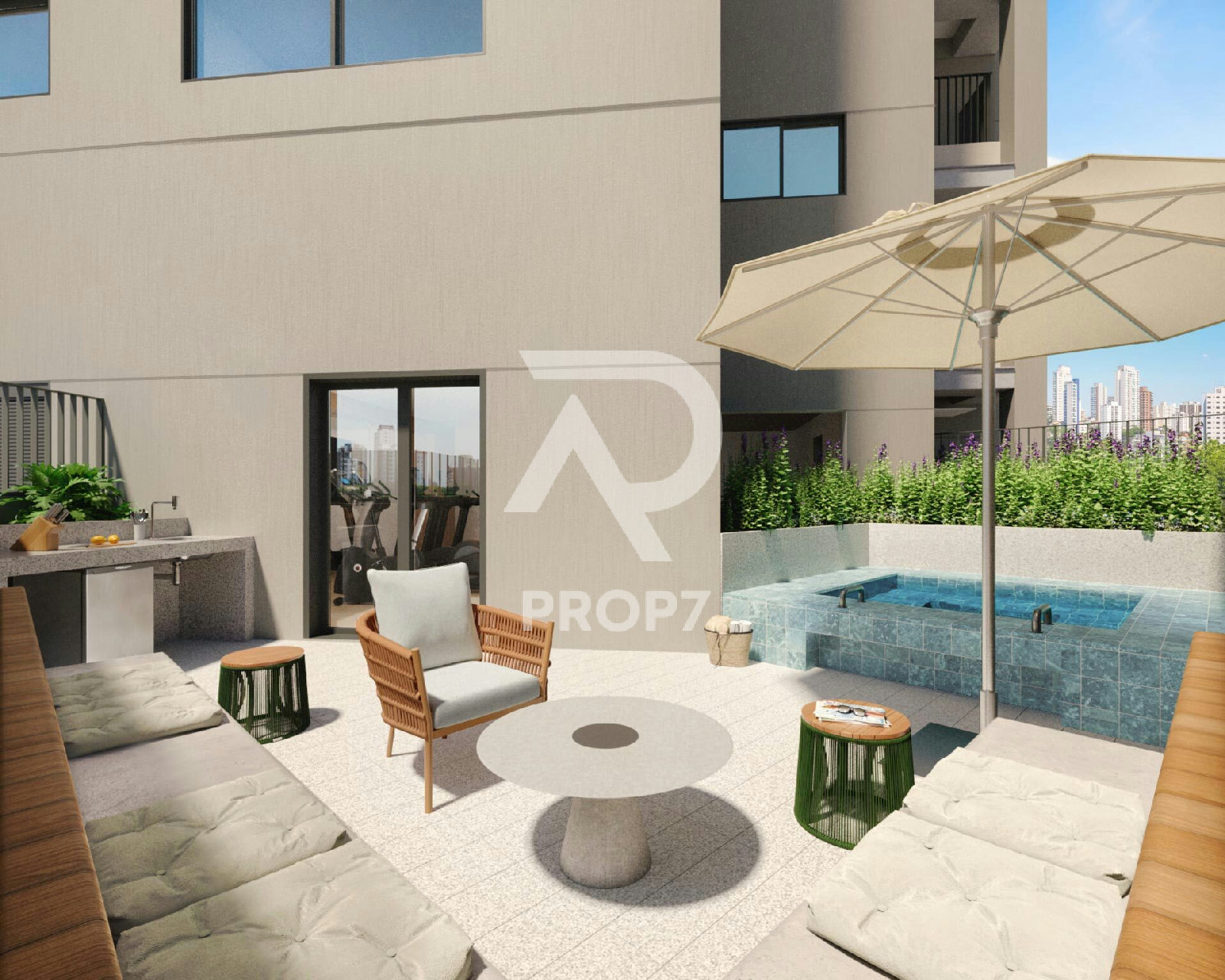 Studio 28,5 m² no Reserva Madalena