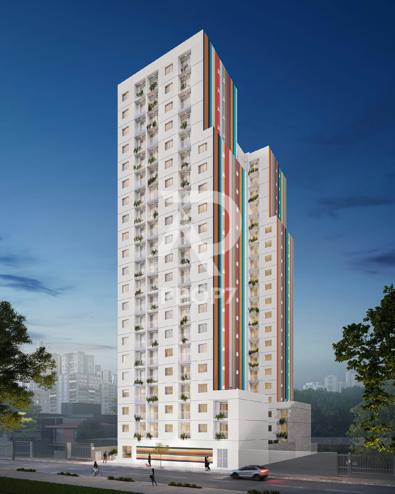 Studio 25,4 m² no Bem Viver Praça Fortunato