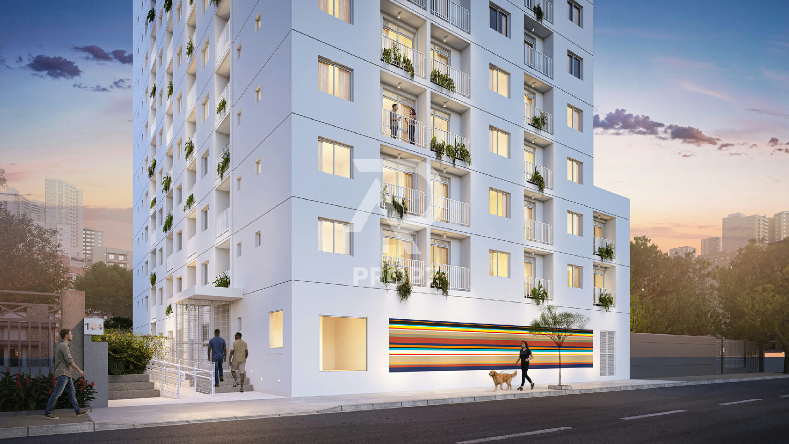 Studio 18,8 m² no Bem Viver Praça Fortunato