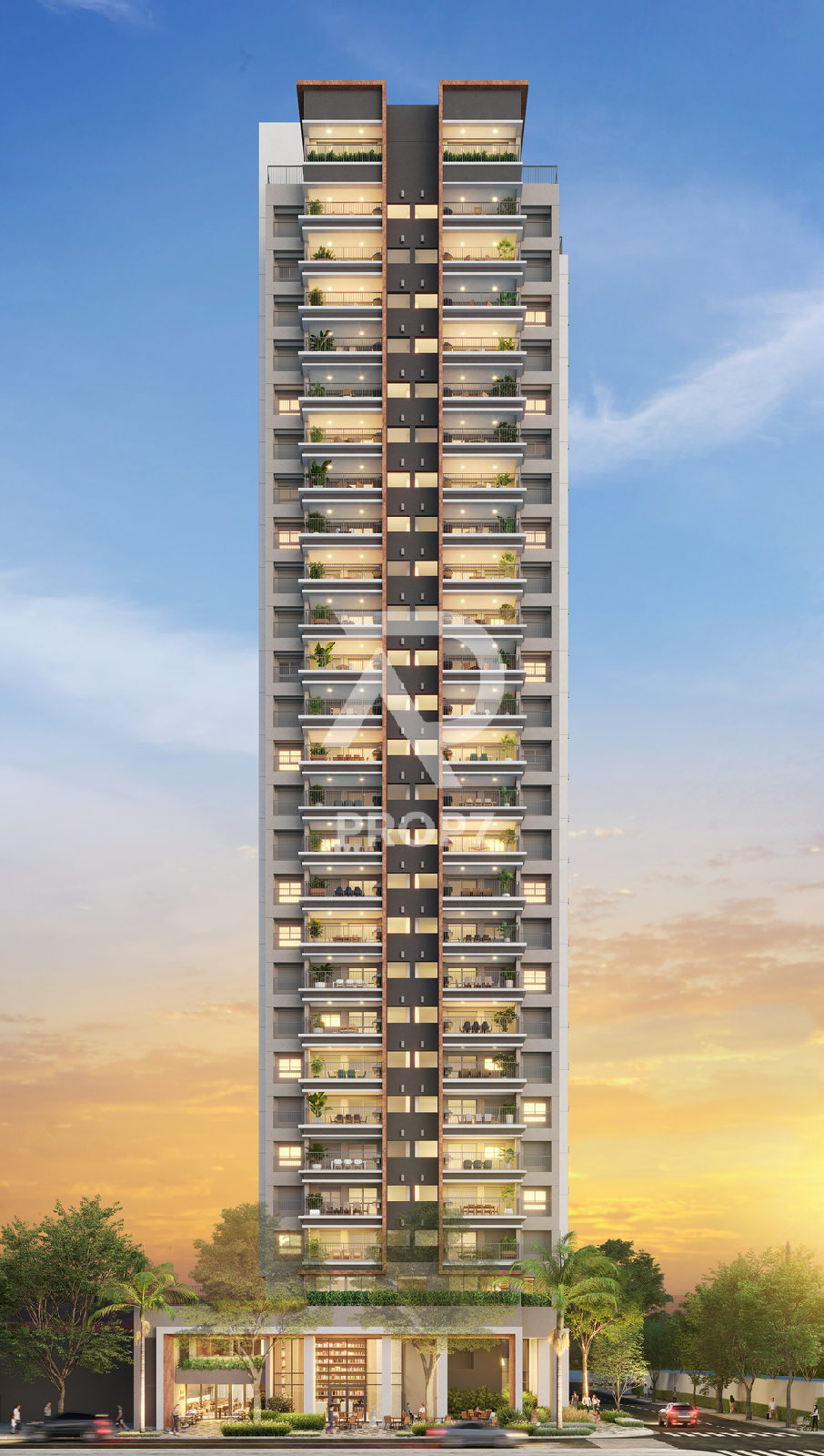 Studio 25,7 m² no VP Moema