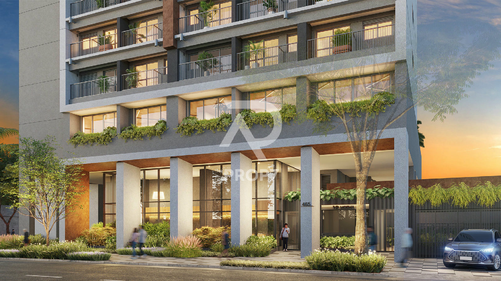 Studio 34,0 m² no VP Moema