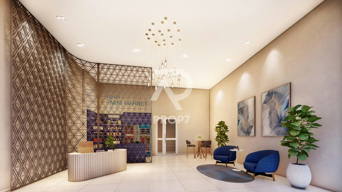 Studio 36,1 m² no Blue Residences