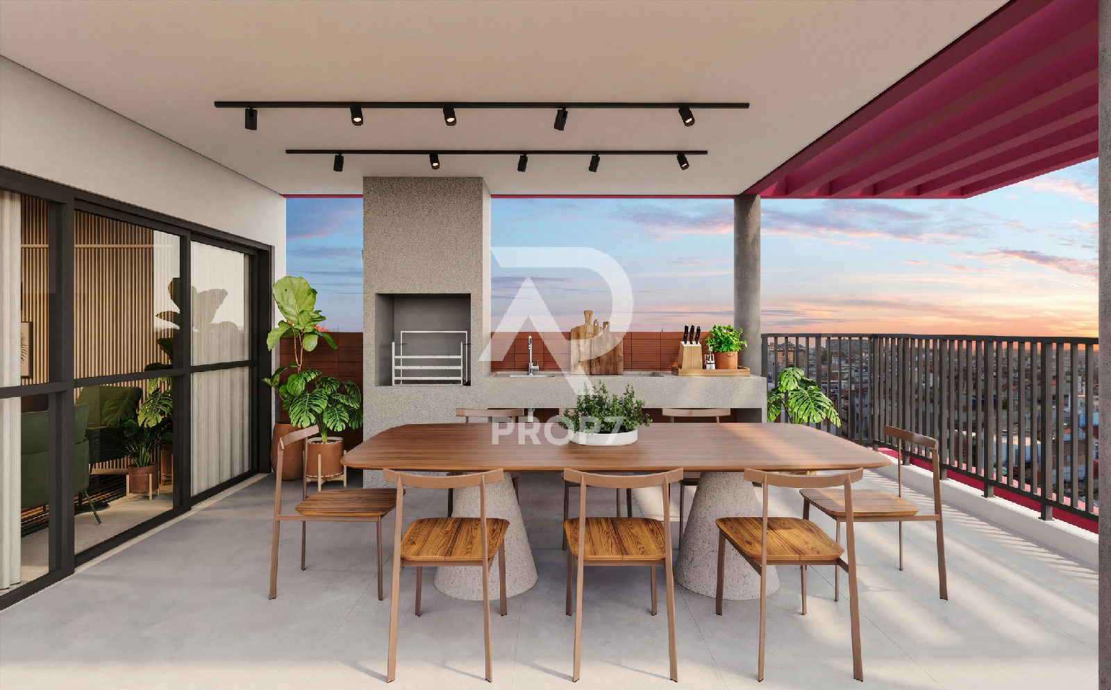Studio 34,3 m² no Nurban Praça da Árvore
