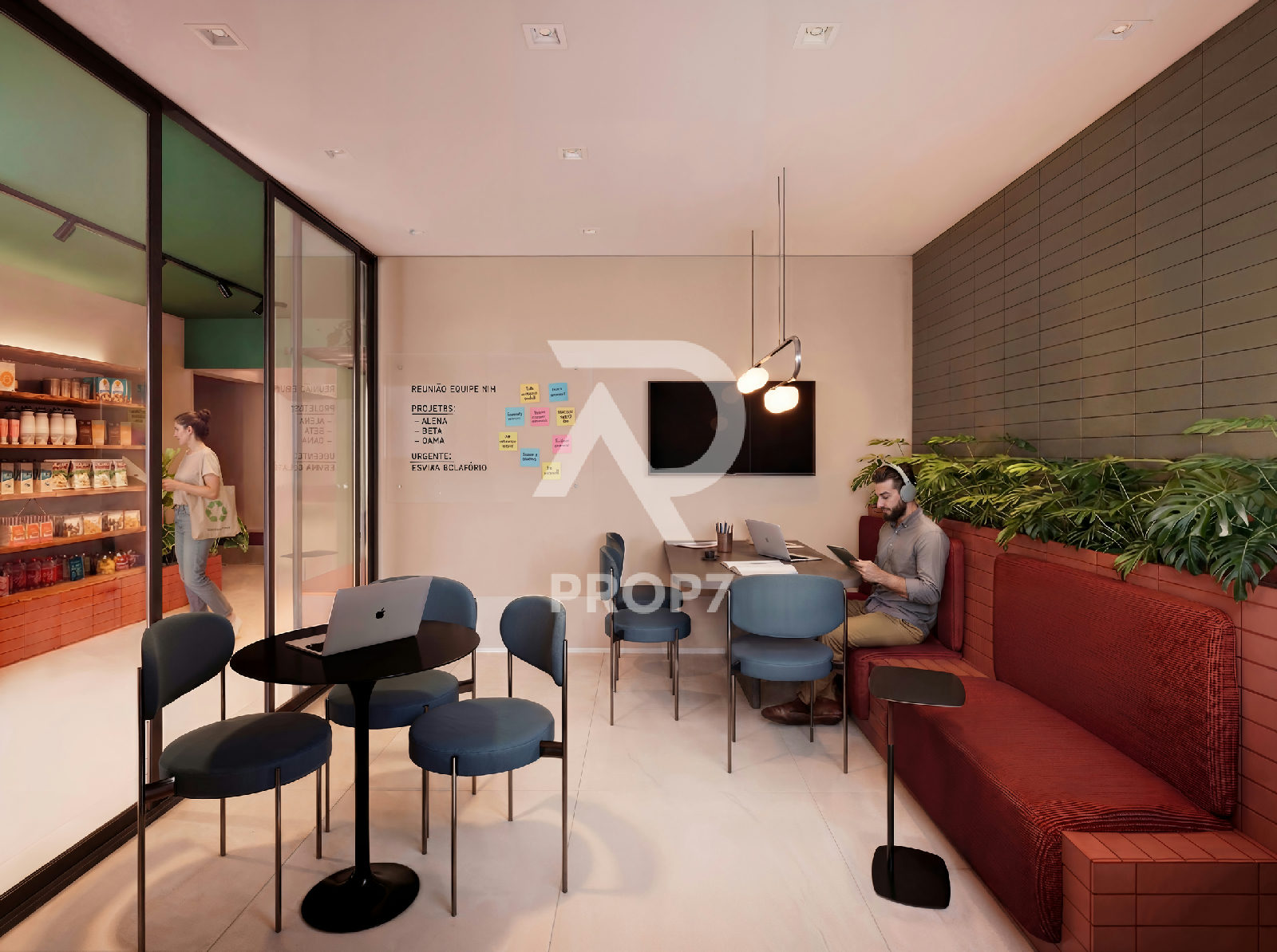 Studio 20 m² no Nurban Praça da Árvore