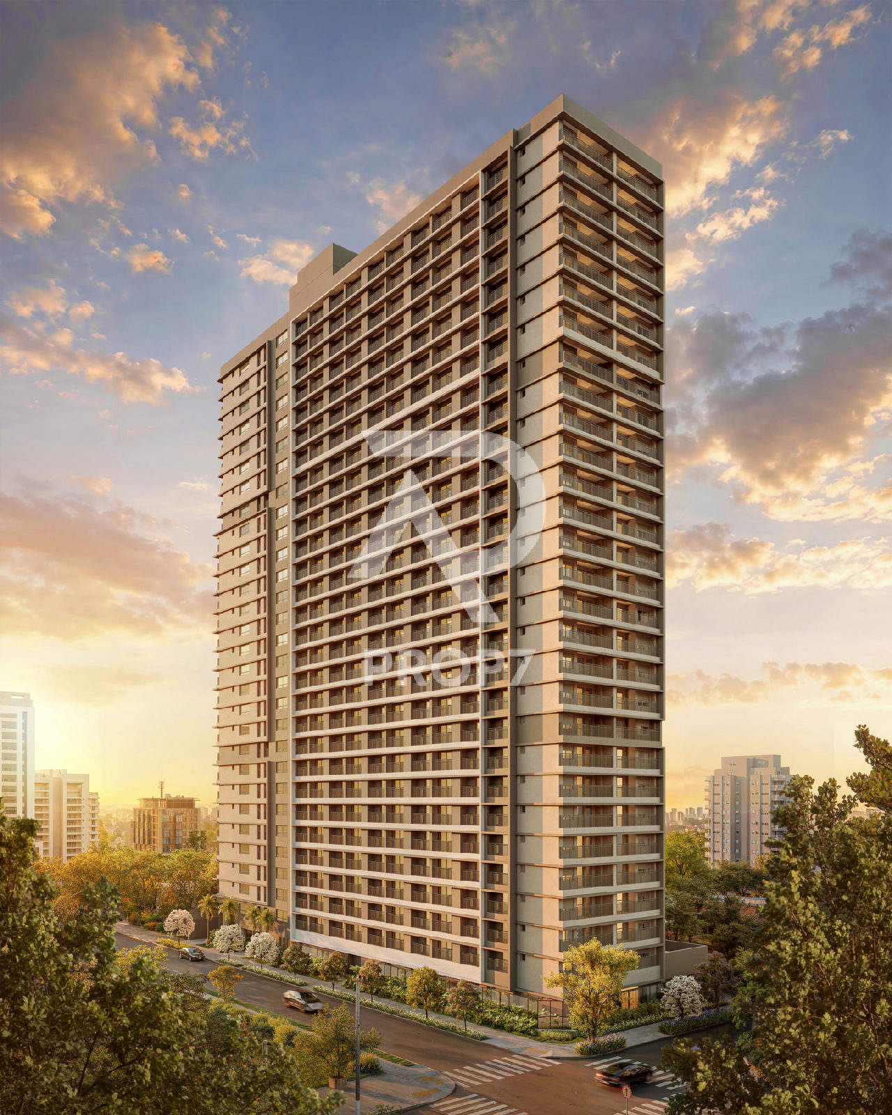 Studio 35,7 m² no Tom Paraíso