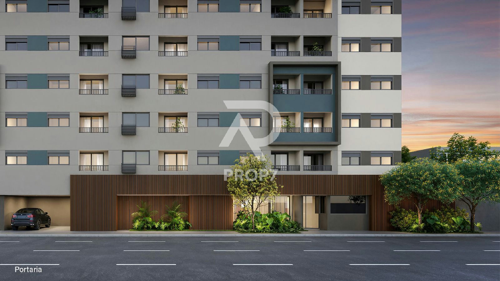 Studio 27,4 m² no Boulevard Praça da Árvore