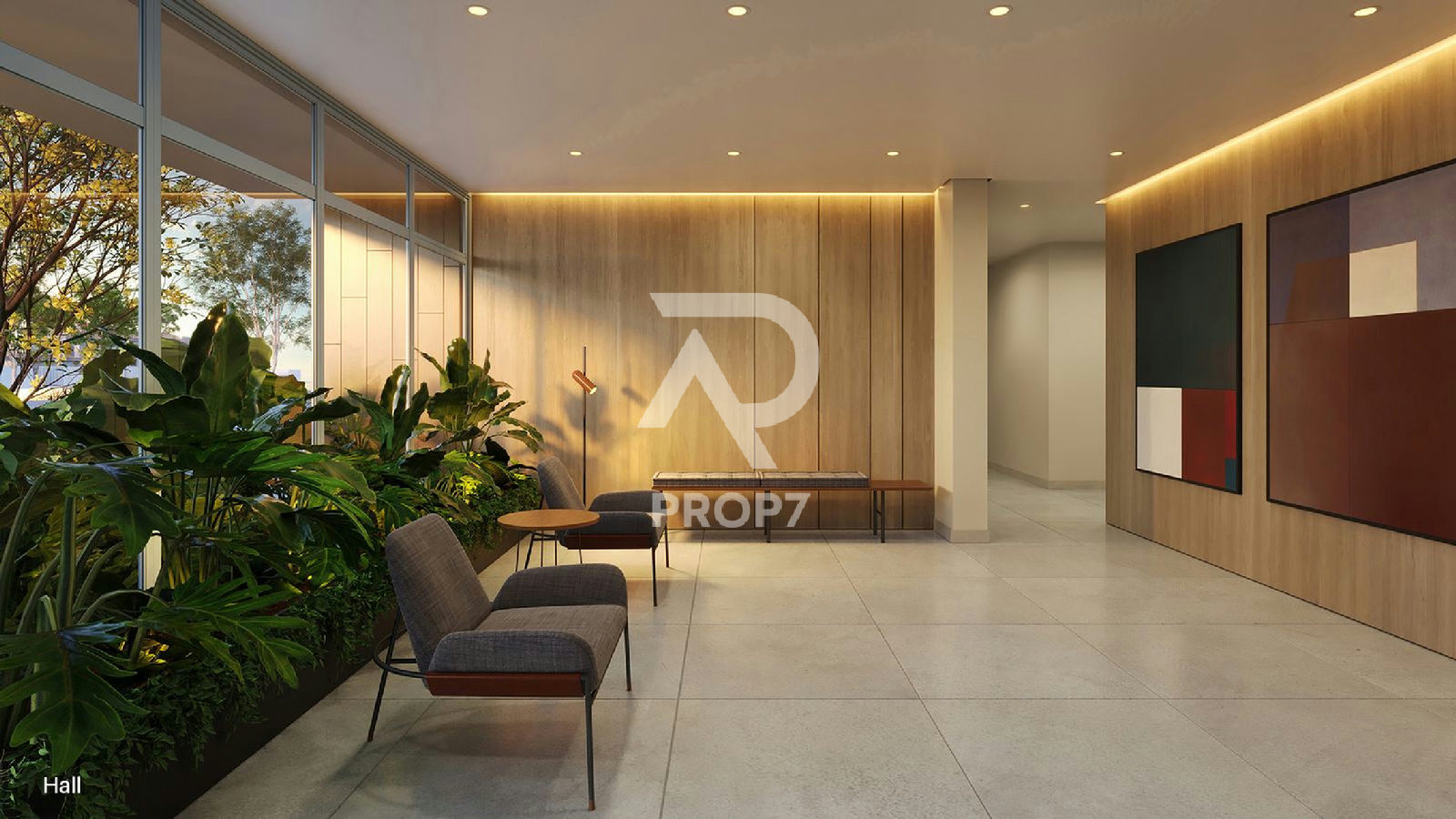 Studio 37,2 m² no Boulevard Praça da Árvore