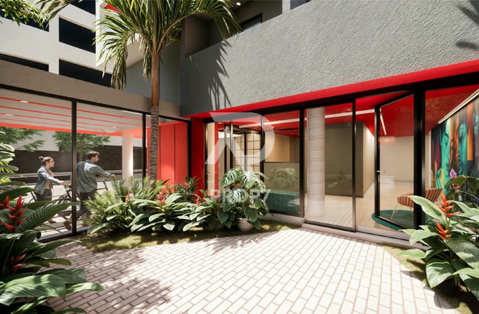 Studio NR 24 m² no Nurban Rua das Palmeiras NR