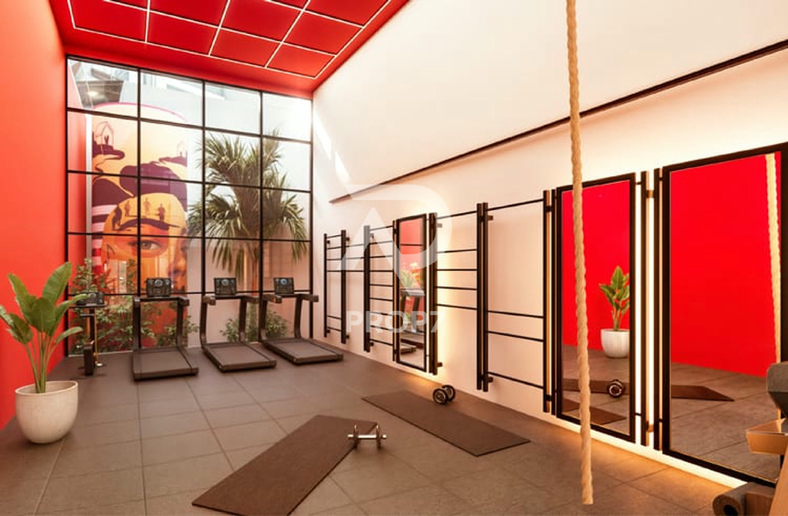 Studio NR 96,7 m² no Nurban Rua das Palmeiras NR