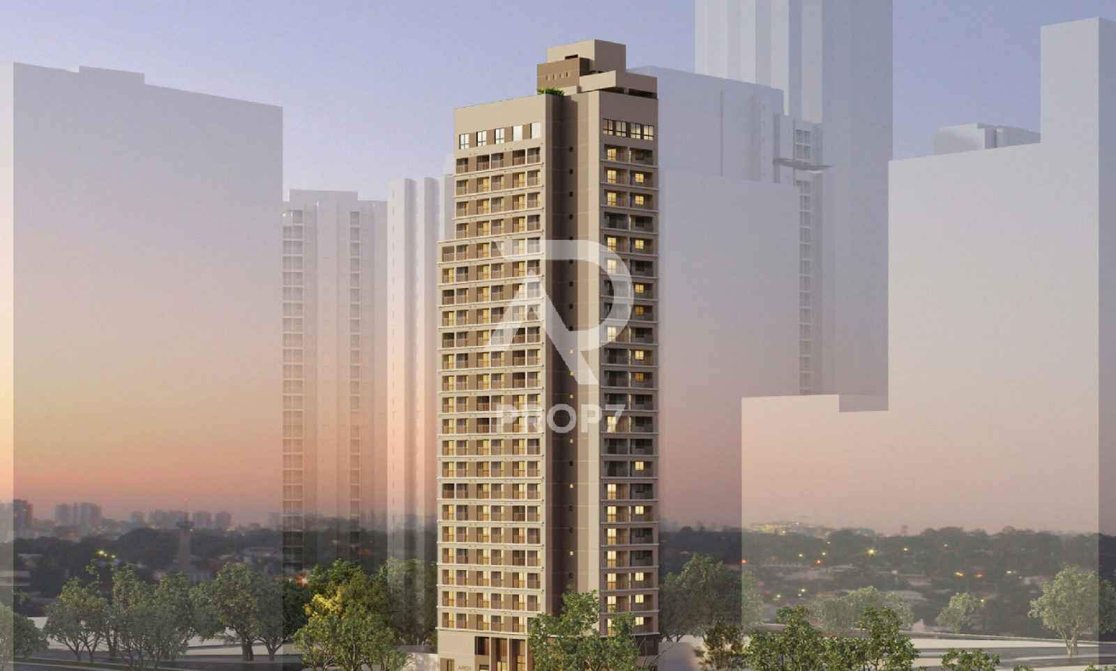 Studio 21,0 m² no Arch Consolação