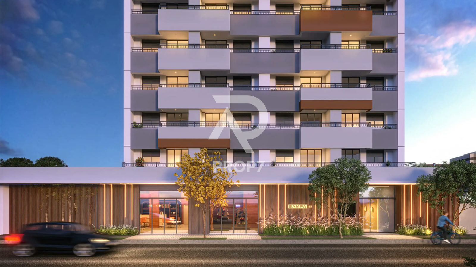 Studio NR 28,3 m² no Sampa 135 NR