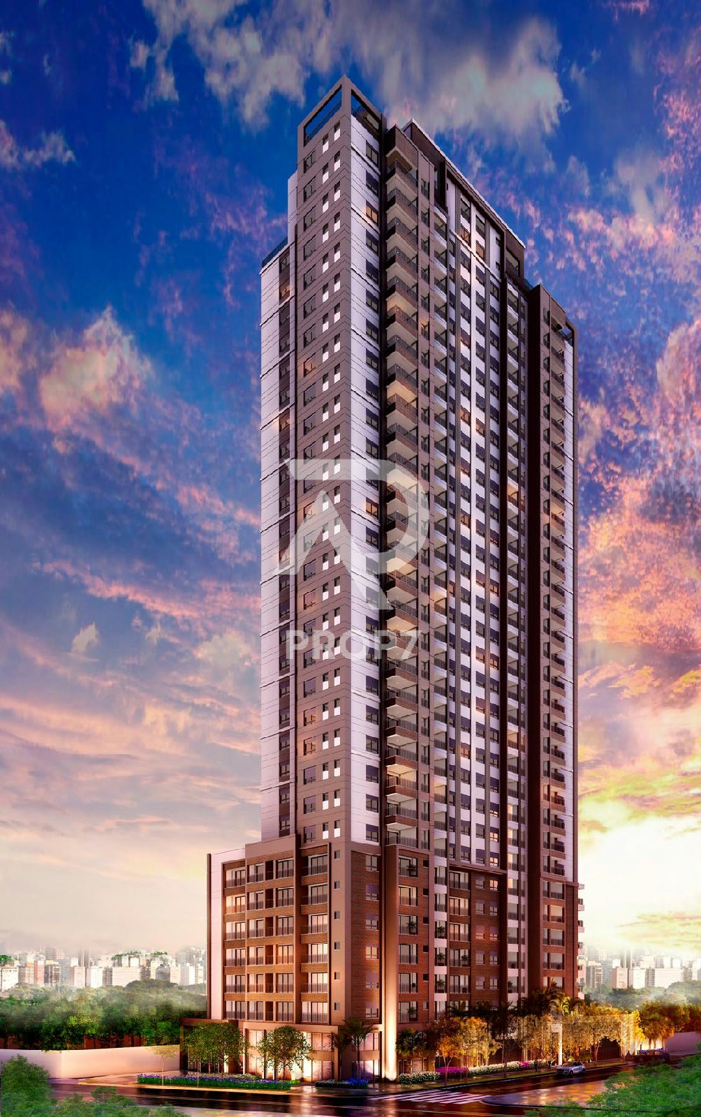 Studio NR 36,4 m² no Ledge Brooklin