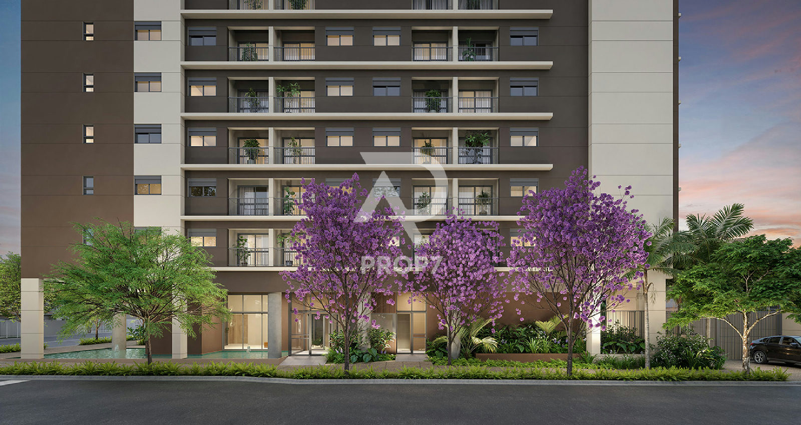 Studio 27,3 m² no Boulevard Brooklin