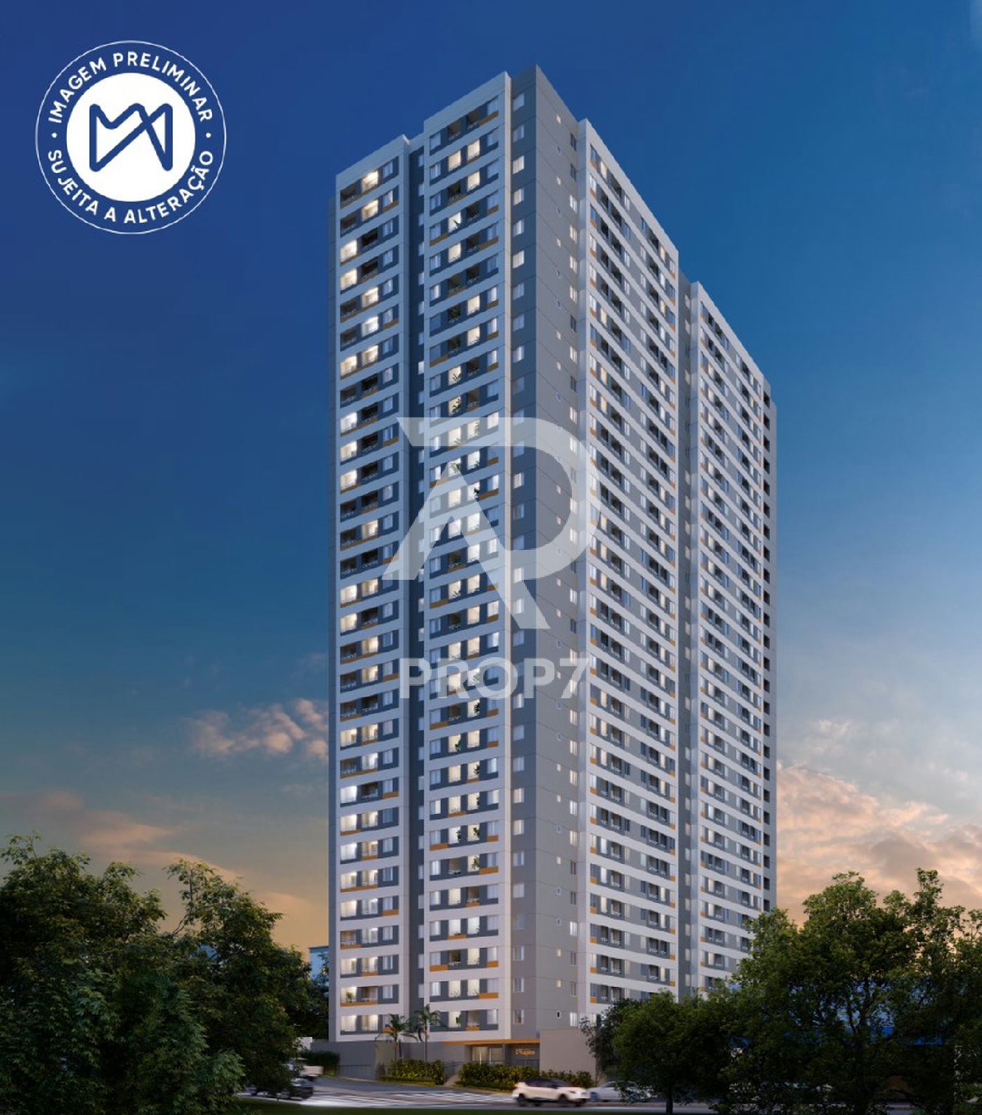 Studio 25 m² no Mundo Apto Estação SP Morumbi - Fase 1