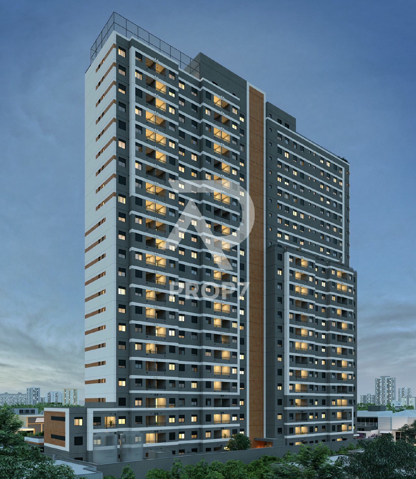 Studio 44,9 m² no Vinx Bresser Mooca