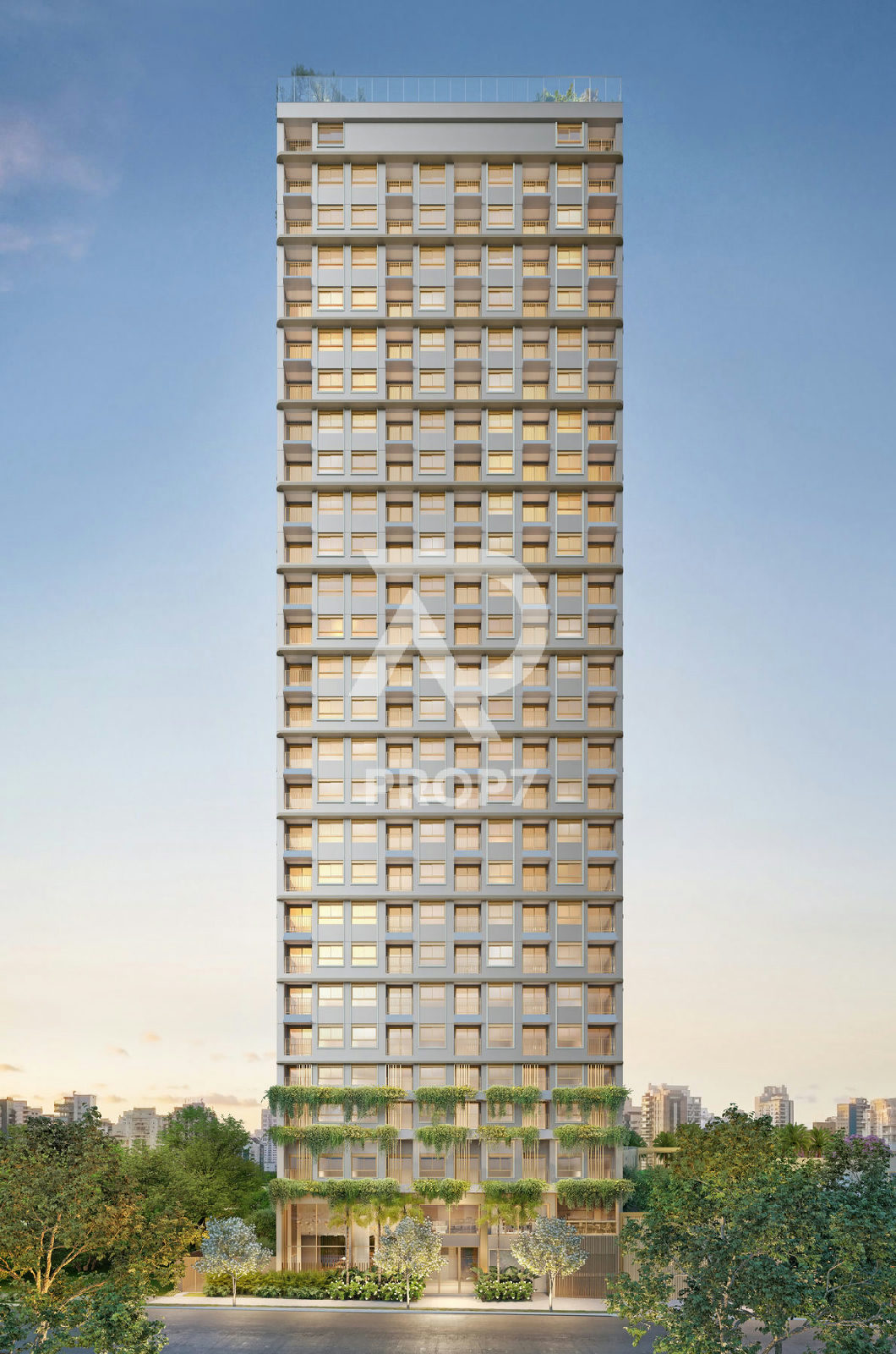 Studio 30,3 m² no Zen Apartments
