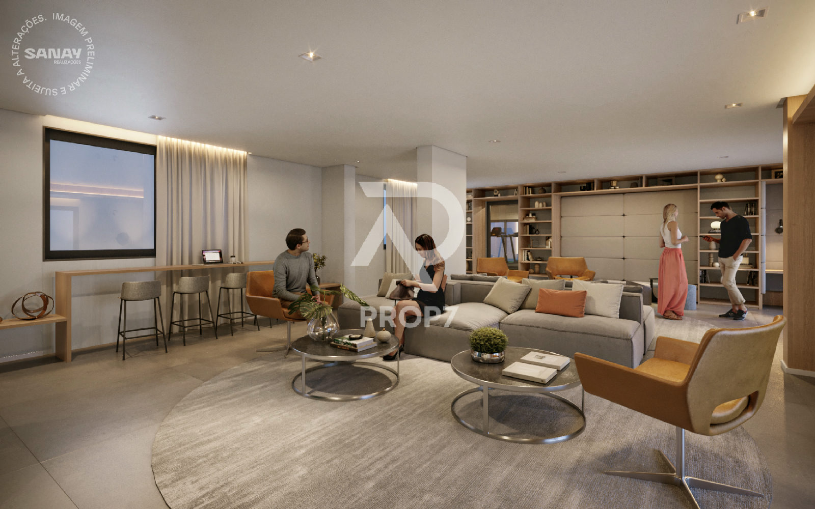 Studio 35,2 m² no Sampa Consolação