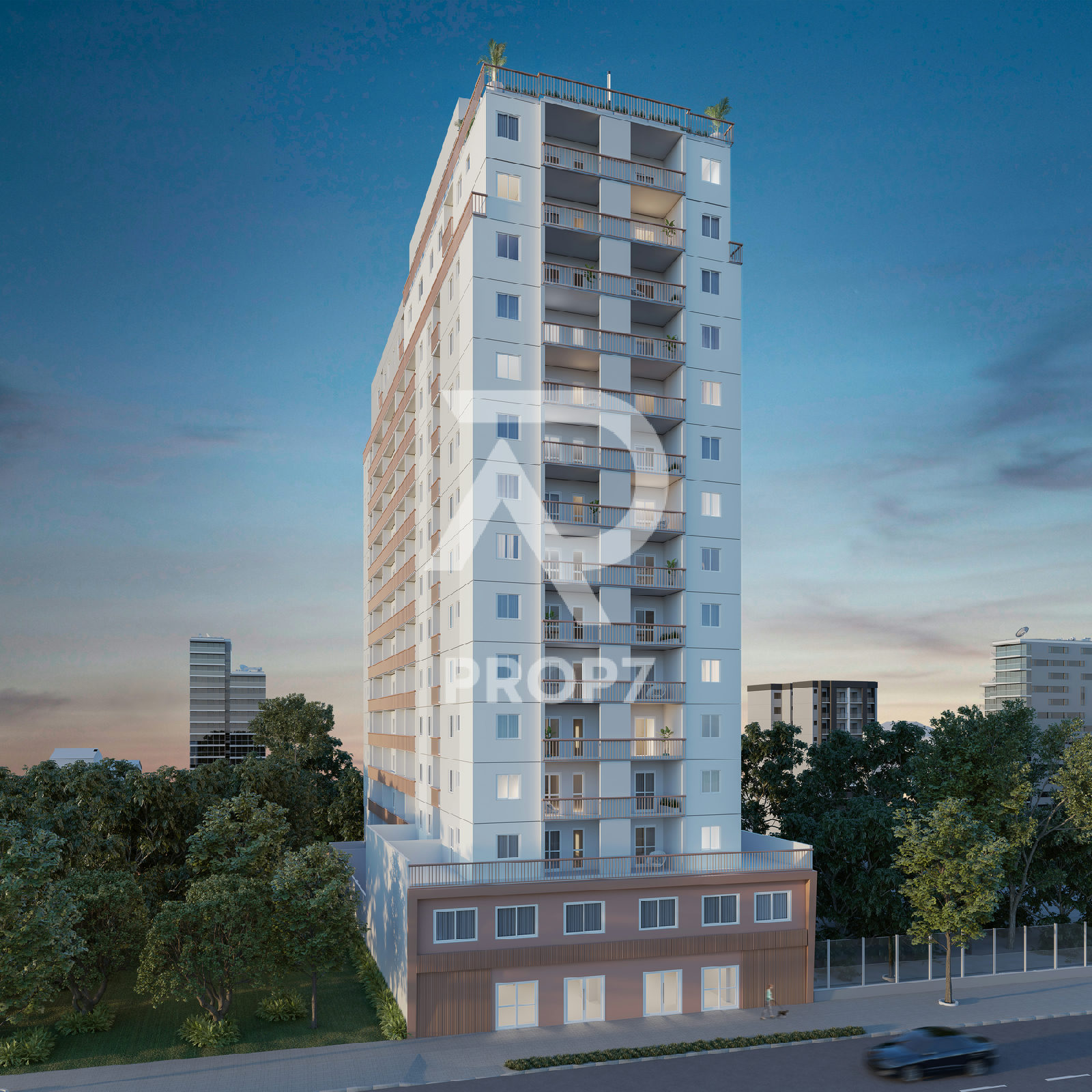 Studio 24,0 m² no Influencer Vila Mariana