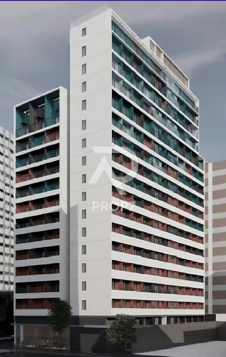 Studio 17,1 m² no Nurban Rua das Palmeiras