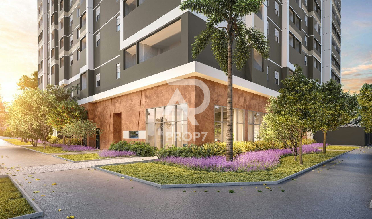 Studio 30,6 m² no Living Full Estaiada