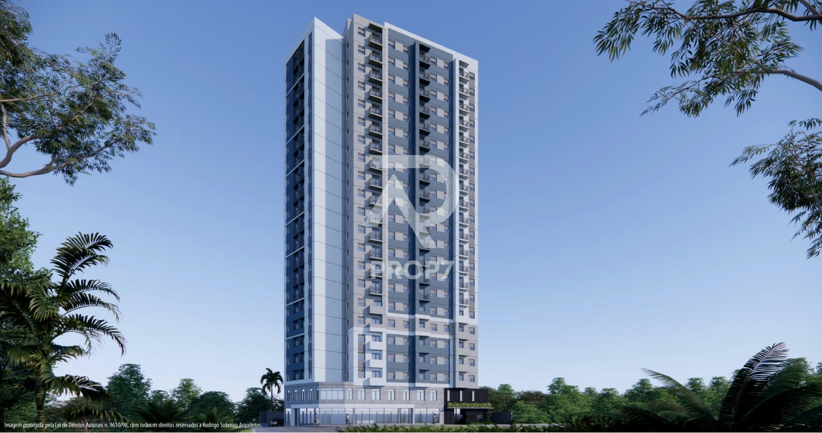Studio NR 23,1 m² no Miraus Praça Santa Helena NR