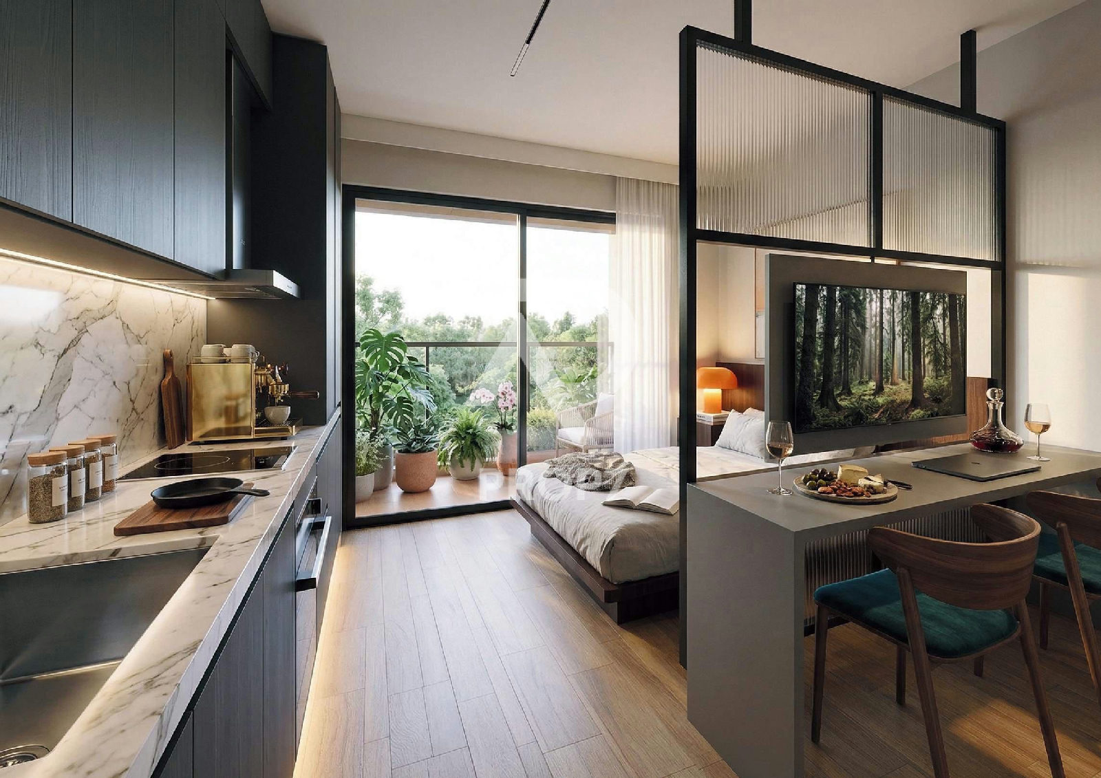 Studio 34,7 m² no Verus Mackenzie