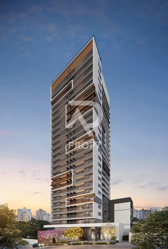 Studio NR 28,5 m² no Voga Paulista NR