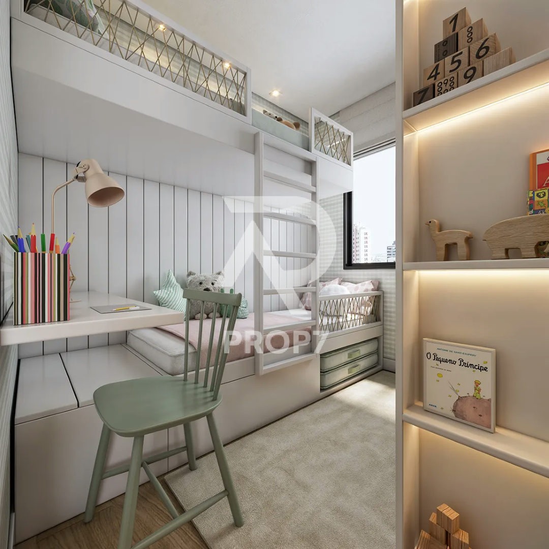 Studio 52,7 m² no Pin Barra Funda