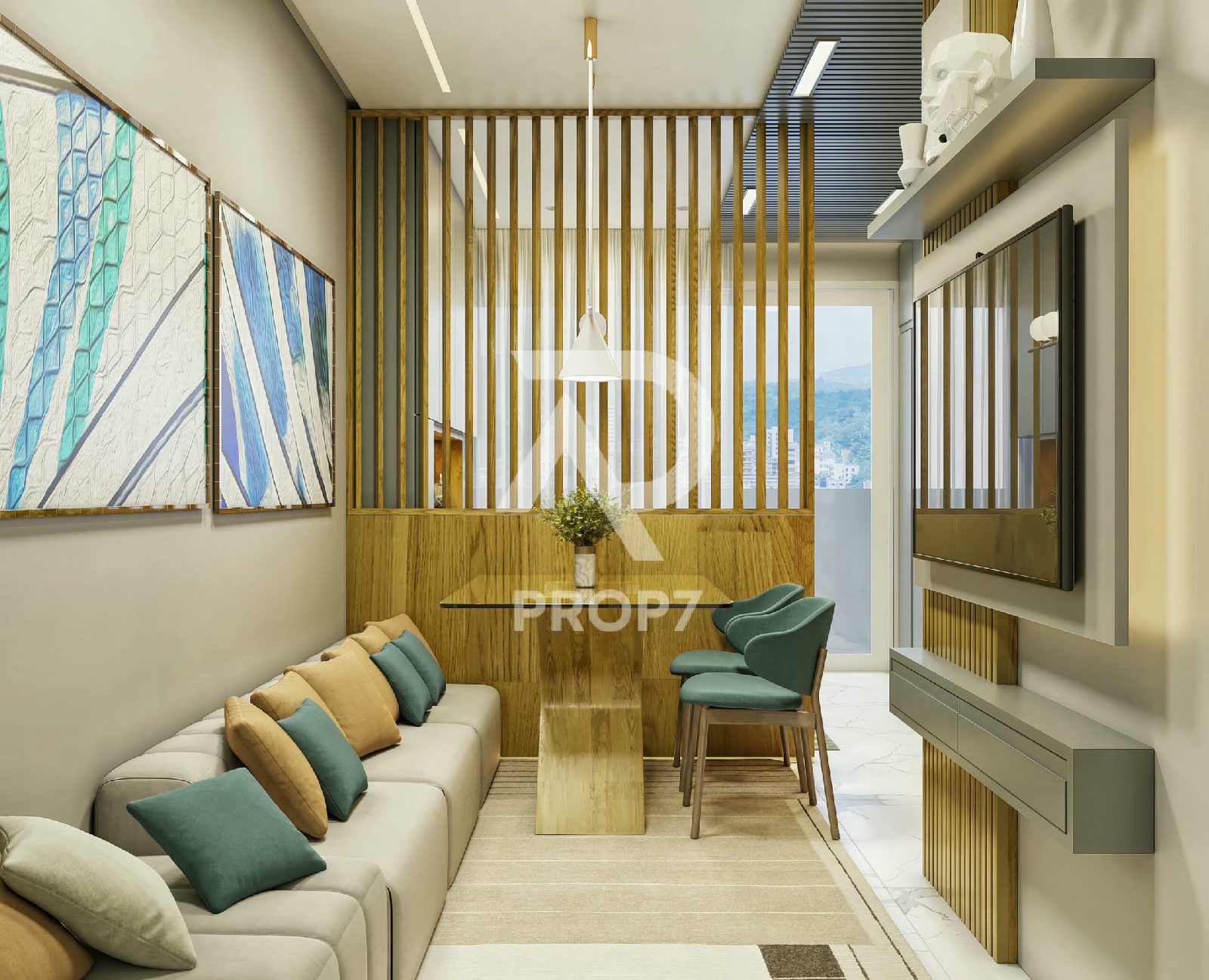 Studio 33,7 m² no Smart Living Campos Elíseos