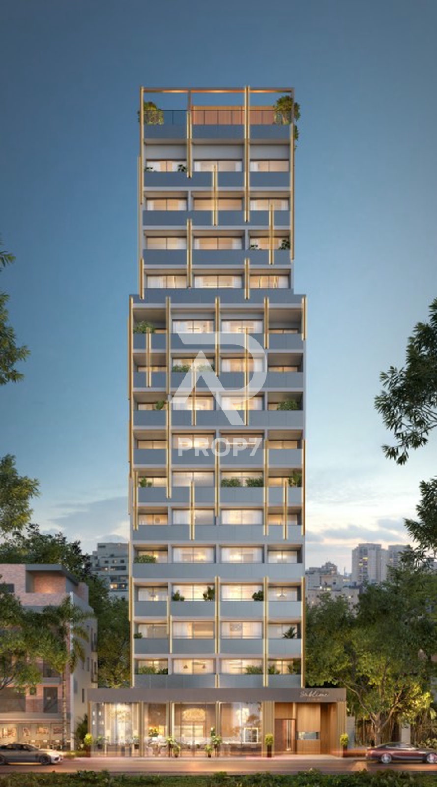 Studio 24,2 m² no Sublime Jardins