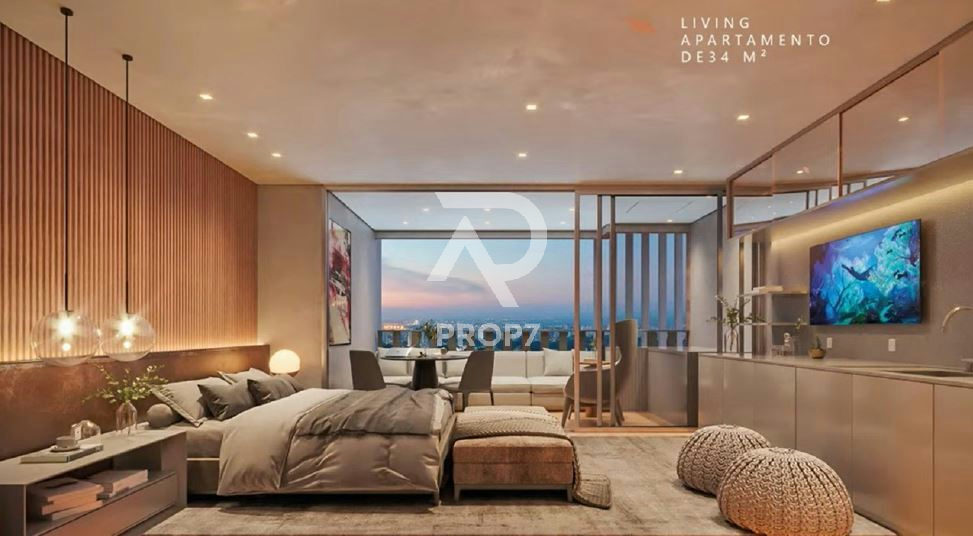 Studio 51,8 m² no JK Square Residence