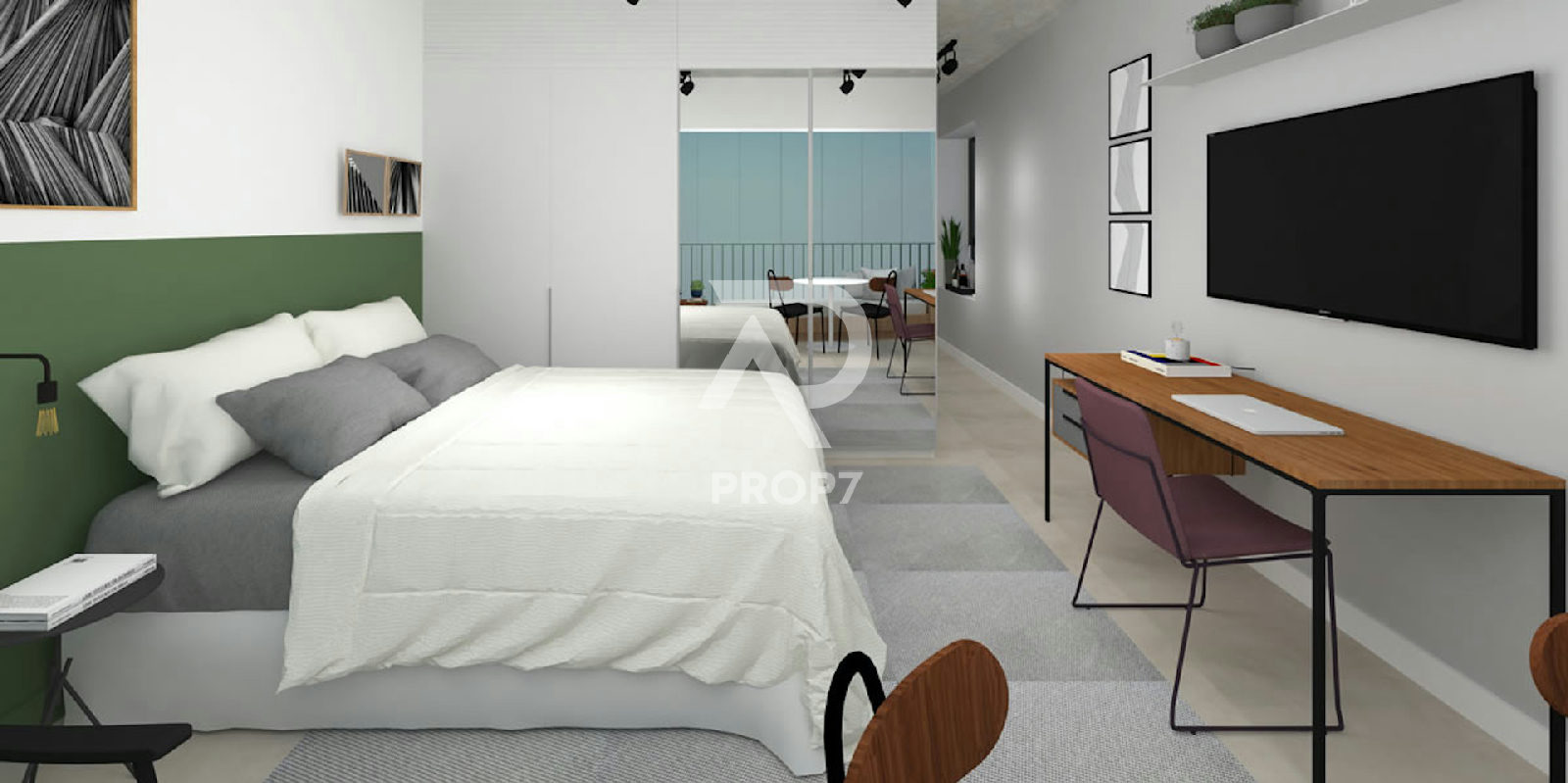 Studio 39,0 m² no Next Home Design