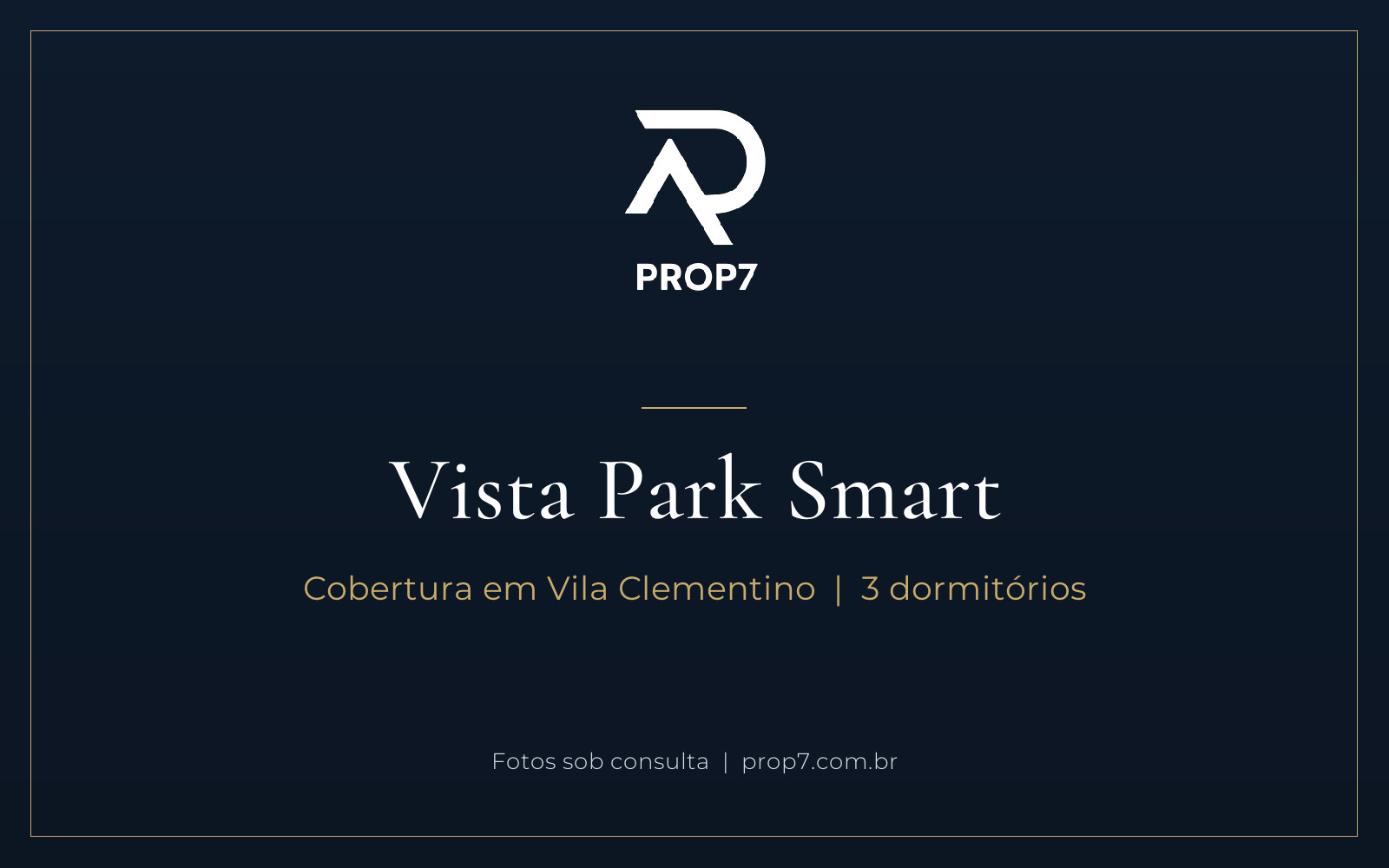 Cobertura no Vista Park Smart