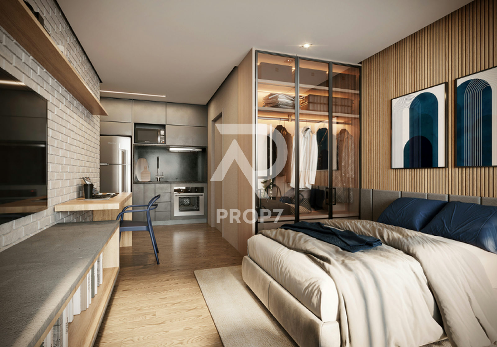 Studio 24 m² no Studios 2191 Augusta